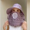 Face And Neck Sunhat Wide Brim UV Protection Hat Casual Summer Sunscreen  Outdoor