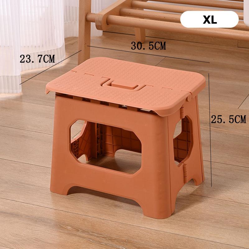 Modern Simple Outdoor Portable Plastic Bench Small Stool Folding Stool