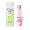 Clear Women's Oil Control & Kose Softymo Sakura Repair Shampoo Bundle