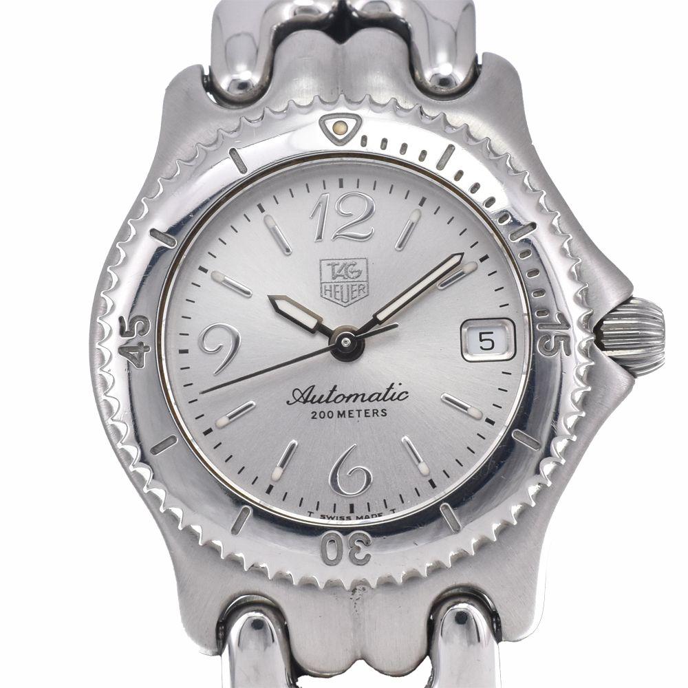Used TAG HEUER WG2310.BA0470 S/el Professional 200M Silver Automatic Ladies Good Condition With Warranty Watch L#148113