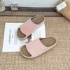 Платформенные тапочки женская обувь высокого класса в повседневном стиле слово с обувью Boken корейская версия универсальные 2025 новые сандалии