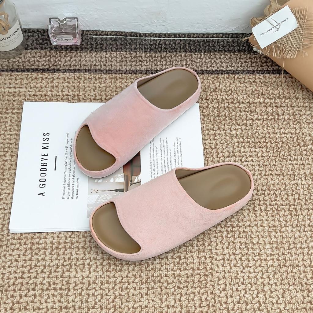 Платформенные тапочки женская обувь высокого класса в повседневном стиле слово с обувью Boken корейская версия универсальные 2025 новые сандалии