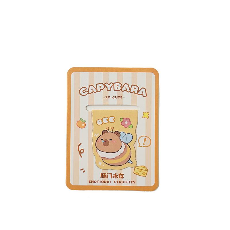 Kapibala Magnetic Bookmark Holder Cartoon Reading Pages Holder Elementary School Students Learning Stationery Small Gifts for Children