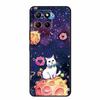 3D Тисненый Чехол Для Honor Play 9A 2024 X5b Plus X8C X6C 4G Чехол Для Телефона 9 A X 8 6 C Coque Цветы Черный Силикон Мягкая Задняя Крышка