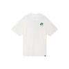 Solid Color Print Logo Crew Neck Short Sleeve T-Shirt Men Tops White DB6094-901