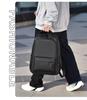 Мужской рюкзак Cross-Border Business Backpack - средний студенческий рюкзак, большой вместимости кожаный рюкзак для ноутбука