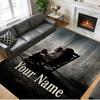 Crystal Velvet Rug Custom Name Text, Soft Non Slip Floor Mat Home DecorThe Conjuring Annabelle