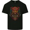 Tribal Spirit Owl Mens Light Cotton T-Shirt