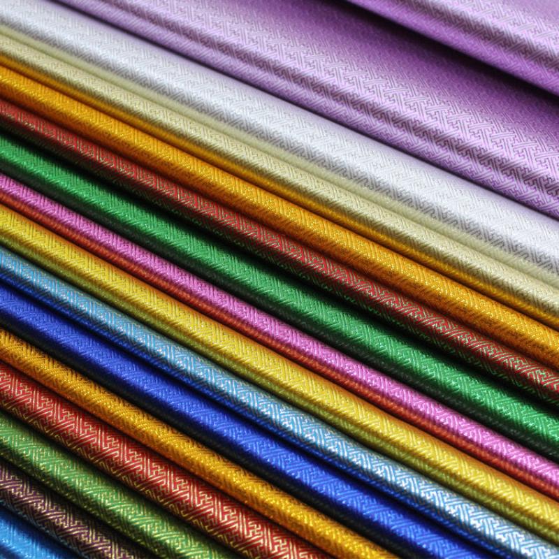 100x75 см 3D-парча из шёлка с пурпурным узором, пряжа Lame, одежда Cheongsam, ткань для шитья своими руками, жаккардовая ткань, ткань в буддийском стиле