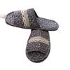 1Pair Indoor Floor Shoes Comfortable Home Slippers High Quality Floral Printed Flat Shoes Non-slip Lightweight Cotton