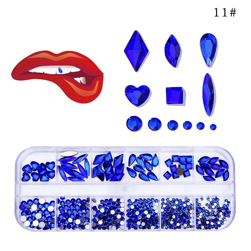 12-сетка зубные камни алмазный орнамент инструменты для поделок различные формы цветные зубы ювелирные изделия для зубных протезов акриловые стоматологические аксессуары