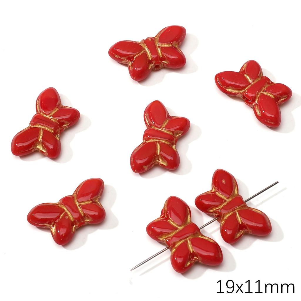 1-20 шт. Стеклянные чешские бусины Свободные бусины-разделители для изготовления ювелирных изделий DIY Браслет Ожерелье