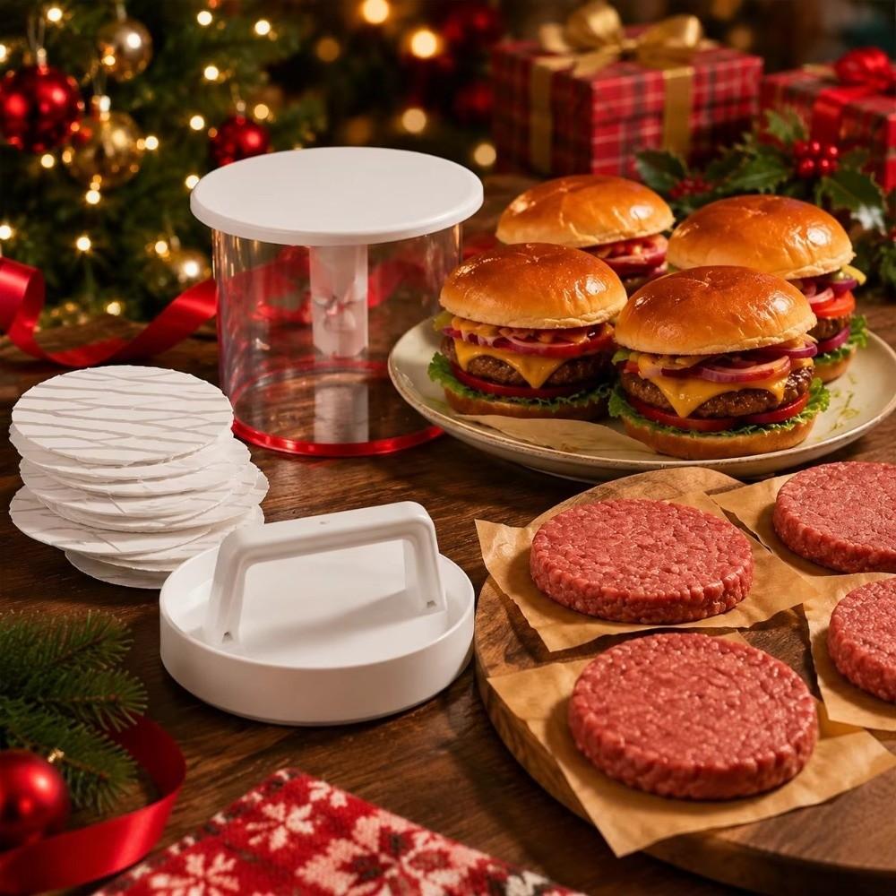 Layered Burger Patty Maker Reusable Burger Press Mold New Meat Patty Shaper Homemade Meals