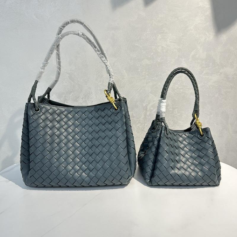 2025 Новая женская кожаная сумка модная классическая плетеная сумка бабочка пряжка парашютная сумка через плечо