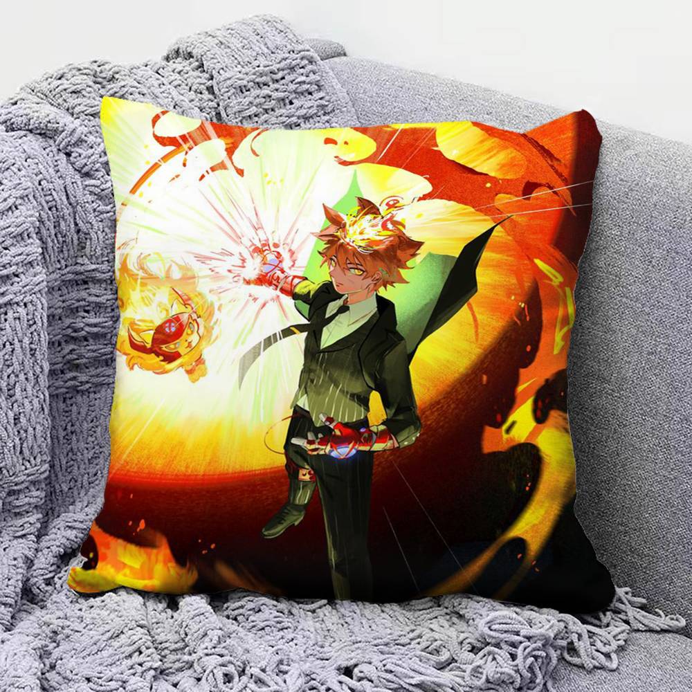 Anime KKatekyo Hitman Reborn Pillow Covers Home Sofa Cushion Covers and Aecorative Custom