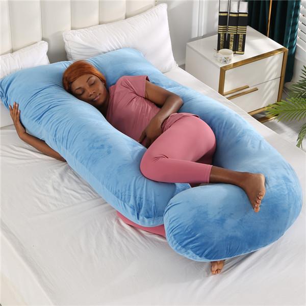 Pregnancy Pillow Sleeping Support Pillow For Pregnant Women J Shape Maternity Pillows Full Body Giant Maternity Pillow Waist Support