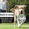 Dog Soccer Ball Toy Interactive Fetch Toy With Tabs