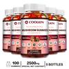 Coolkin Mushroom Complex Gummies – Featuring Lion's Mane and Cordyceps Extracts; Supports Immunity; Suitable for Adults.