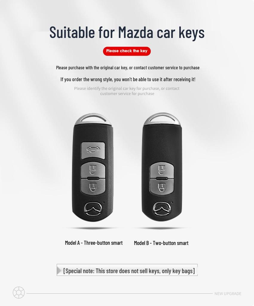 Совместимый чехол для ключа Mazda: CX-4, CX-5, Angkesaila 3, Atenza 6, Ruiyi 7, CX-9 Чехол-рукав