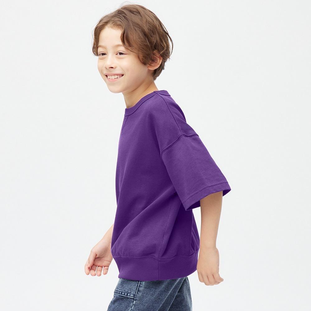 GU by Uniqlo Kids  Unisex  Sweatshirt  5 Minute Sleeve 
