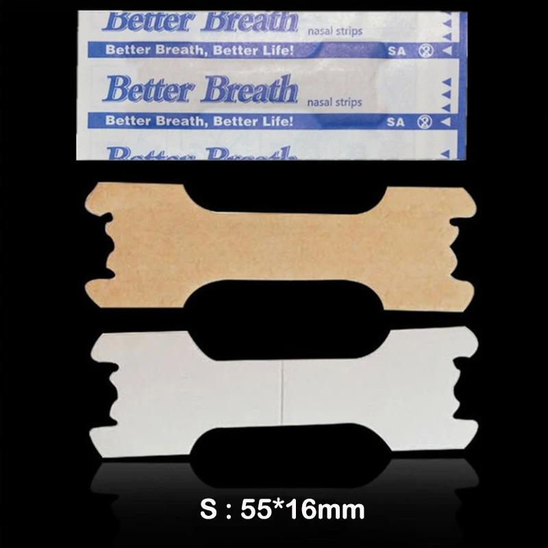 100/200/300Pcs Breath Nasal Strips Right Aid Stop Snoring Nose Patch Good Sleeping Patch Product Easier Better Breath Sleep