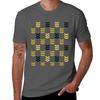 Huffle Badger Black And Yellow Pattern Tshirt Breathable Sportswear Tshirt For Unisex
