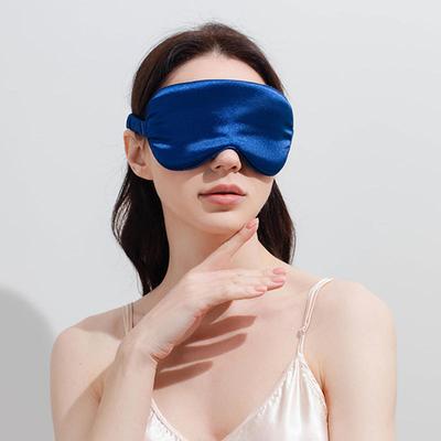 Элегантная черная маска для глаз из искусственного шелка, светонепроницаемая маска для глаз, дышащая дорожная маска для сна, маска для сна, защитная маска для глаз для сна