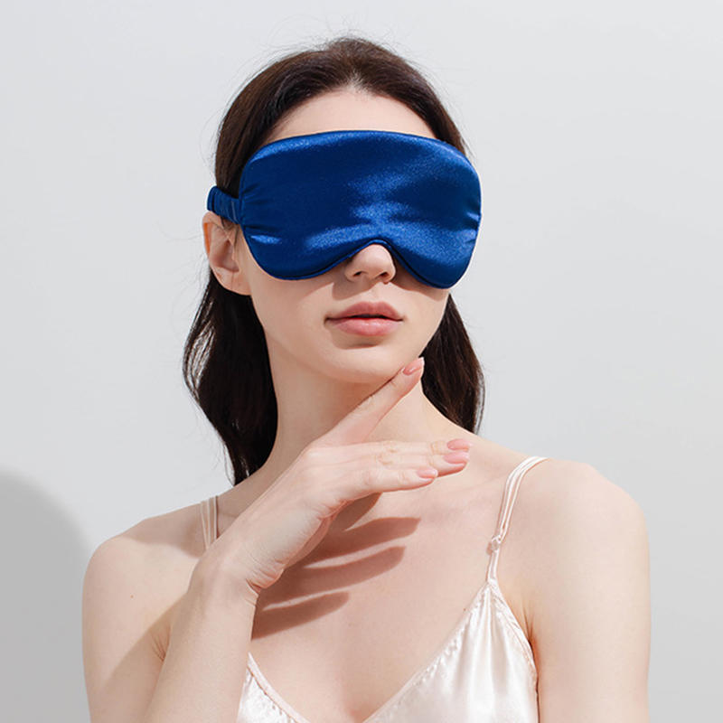 Маска для сна, повязка на глаз, блокирующая свет, однотонная повязка на глаза, мягкая, удобная для путешествий, для сна