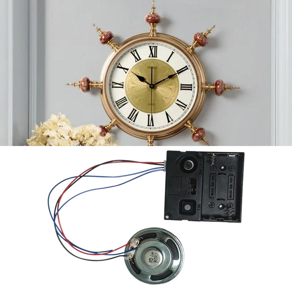 Аксессуар для настенных кварцевых часов с функцией боя, низкий уровень шума, простота эксплуатации для дома и офиса