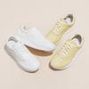 Women Genuine Cowhide Leather Sneakers Breathable Platform Walking Shoes Soft OutSole Casual Lace Up Retro Running Trainers