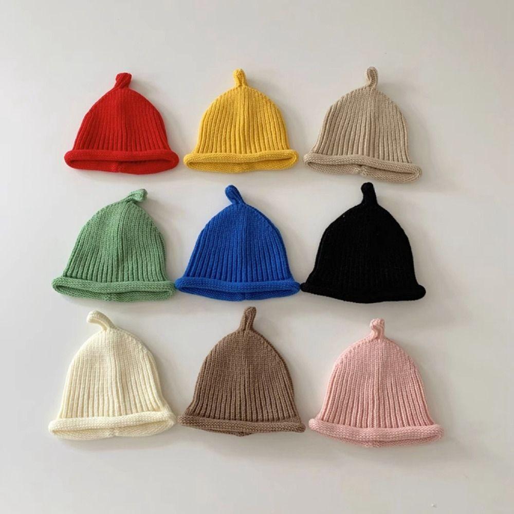 Ветрозащитная шапка-пуловер, теплая зимняя теплая шапка, модная детская шапка-утеплитель для новорожденных