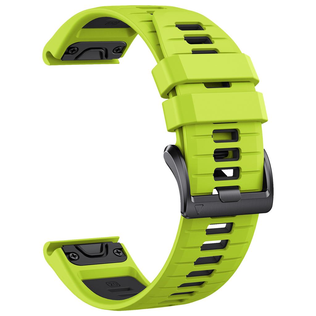 Мягкий силиконовый ремешок 20 мм QuickFit для часов Garmin Fenix 8 43 мм 7S Pro 6S 5S S70 42 мм, ремешок для часов Descent Mk3 Mk3i 43 мм Mk2S