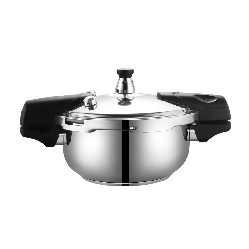 Mini Pressure Cooker Food Grade 304 Stainless Steel Household Induction Cooker Gas Stove Universal Single Small Pressure Cooker