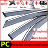 Козырьки на окна автомобиля Roewe RX5, ei6MAX, i5, erx5, Ei5 (от дождя и солнца)