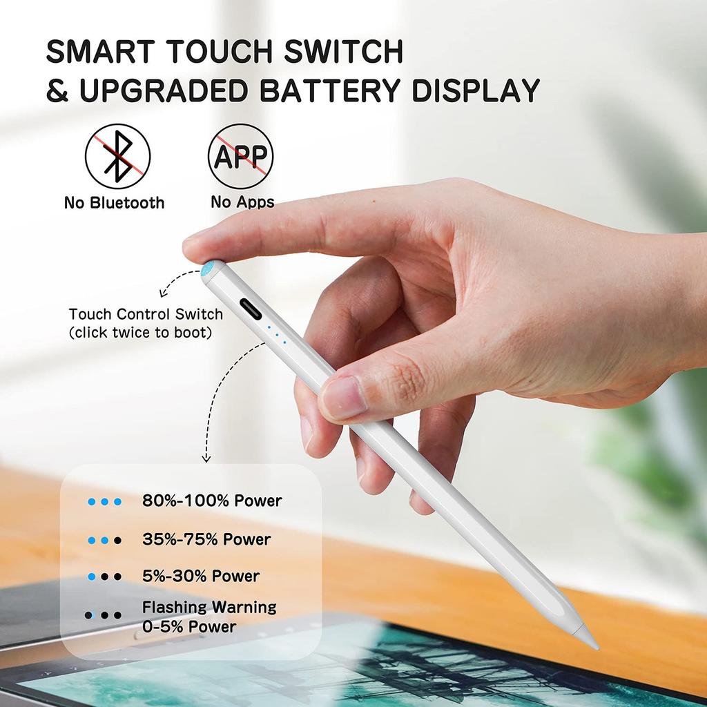 Mobile Accessories Tablet Active Stylus Pen Feature Fast Charging Stylus for iPad