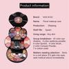 MISS ROSE 64-in-1 Exquisite Girl Set Floral Makeup Case All-in-one Makeup Kits Professional Makeup Eyebrow Powder Eye Shadow Lipstick
