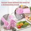 Чистящие перчатки для ухода за домашними животными, шампунь для купания, перчатки для собак и кошек, скребок, волшебное средство для мытья посуды, губка, силиконовая перчатка для удаления волос