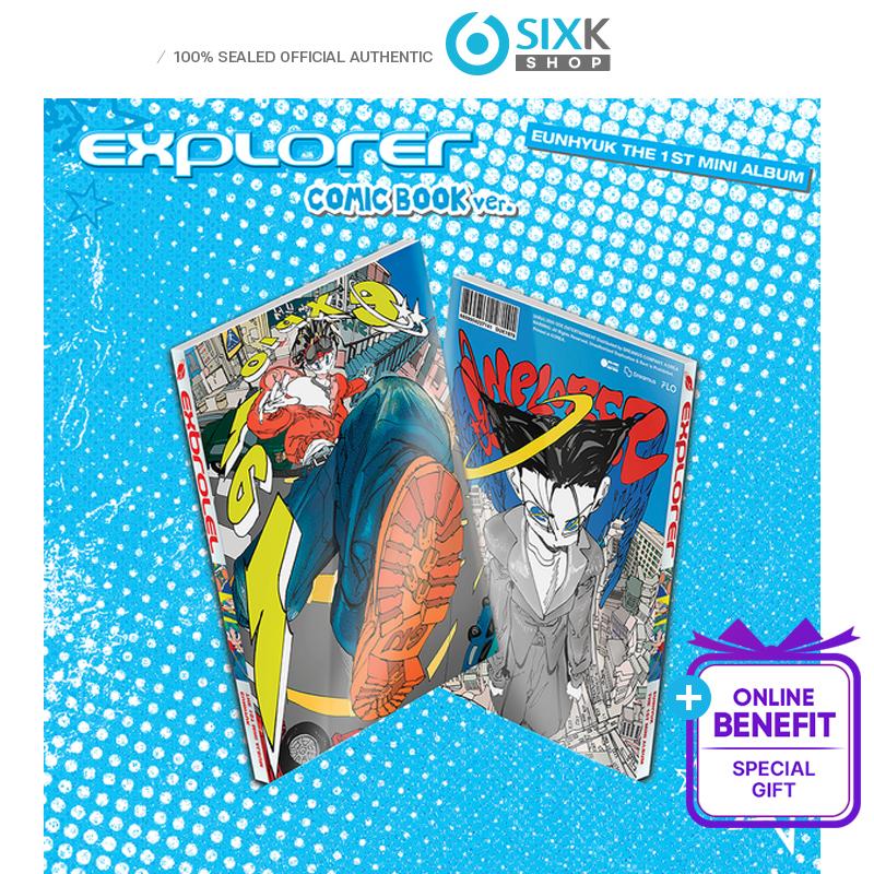 EUNHYUK THE 1ST MINI ALBUM [EXPLORER] - Cosmic Book Ver (Online Benefit)