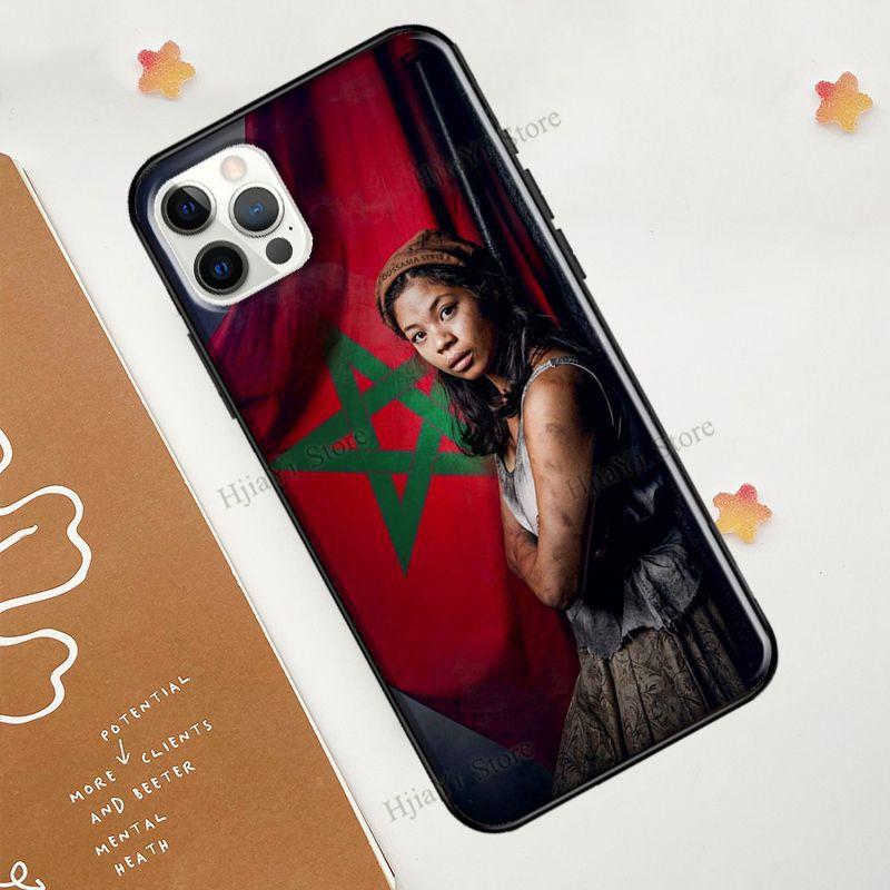 Чехол с флагом Марокко для iPhone 13 Pro Max 12 mini 11 Pro Max 6S 7 8 Plus SE 2020 X XR XS Max, чехол для телефона