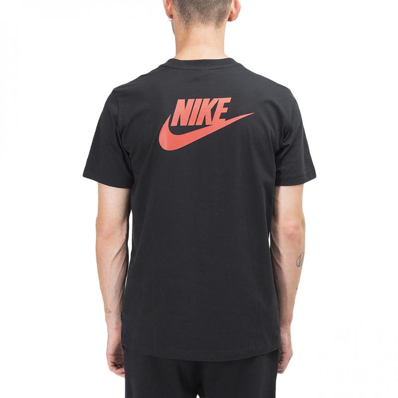 Nike Высокая футболка X Stranger Things Hawkins, черная мужская уличная одежда CK2342-010
