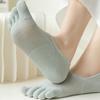 1 пара женских носков с низким носком, нескользящие, дышащие, впитывающие пот, хлопковые носки с мелким горлом, летние эластичные однотонные носки-невидимки