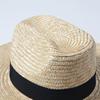 New European and American wheat straw hat ridge top, women's insa straw hat, fashionable sun hat