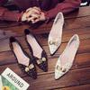 Fashion Flat Shoes for Women Spring Autumn 2025 New Pointed Shallow Flat Scoop Shoes Plus Size Women's Shoes 42 43 44 Loafers Women