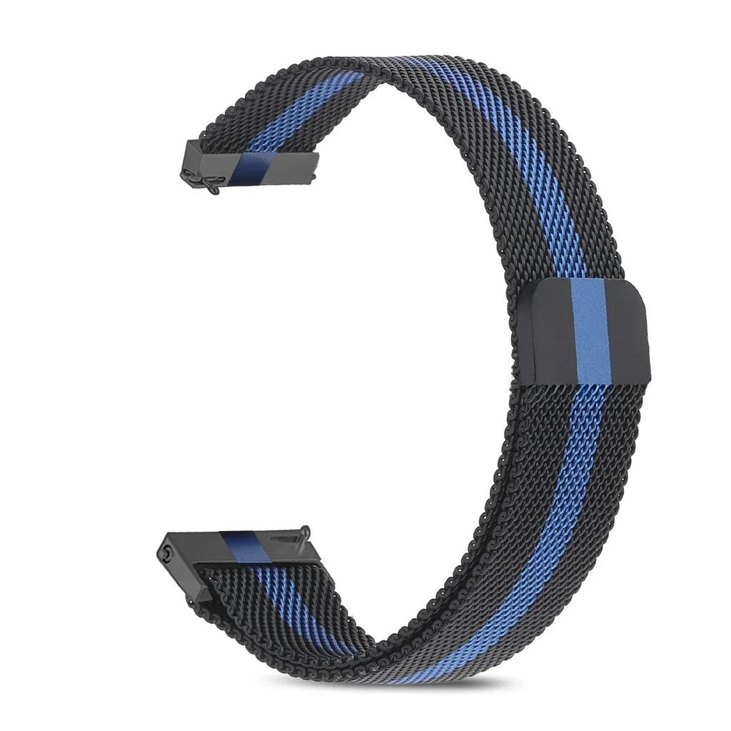 20mm/22mm  Magnetic Milanese Strap for Samsung Galaxy Watch 7 6 5 4 40 44mm Gear S3 Stainless Steel Band for Huawei GT5 Bracelet