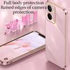 XINLI For Realme Neo7x 5G Case TPU Phone Cover with Electroplating Frame