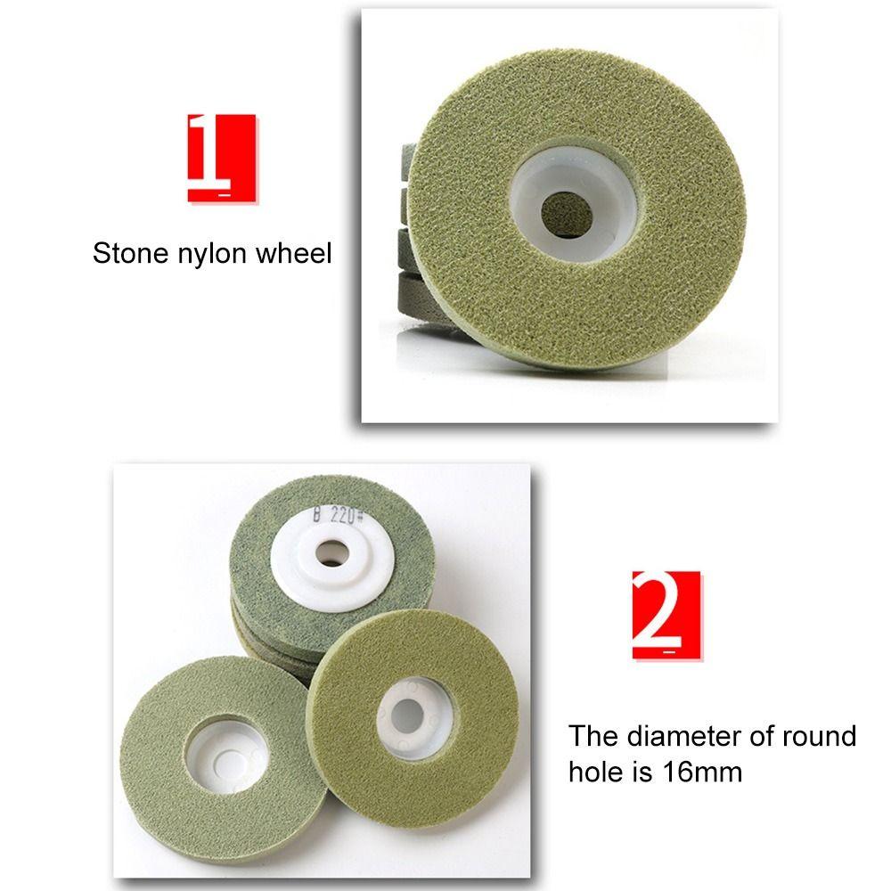 Вращающийся инструмент для стекла, шлифовальная подушка, полировальный круг из нейлонового волокна, шлифовальный диск, полировка камня