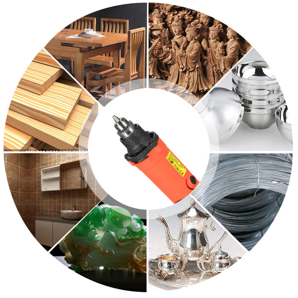 Электрическая шлифовальная машина мощностью 240 Вт, электрическая дрель, 6-скоростной вращающийся инструмент с регулируемой скоростью