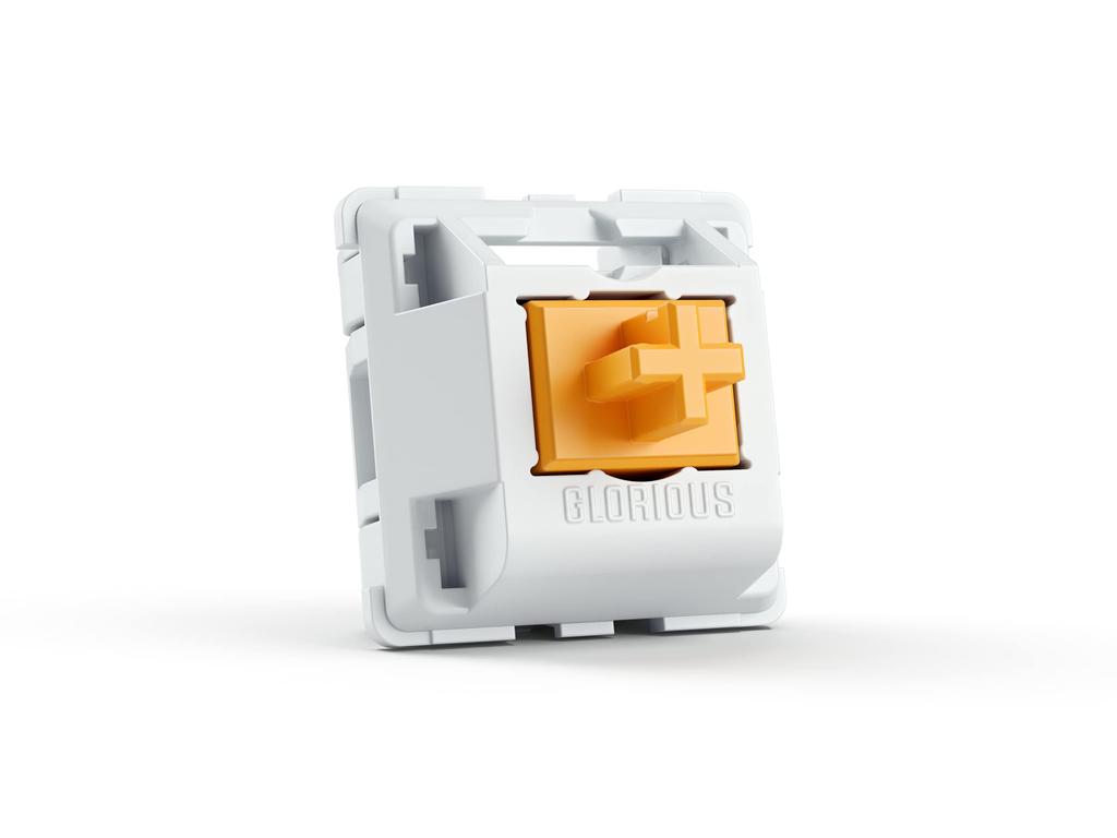 Glorious Panda Switch (Lubrication-Free Switch) - 36x Plate-Mounted 3-Pin Switches for Keyboards - Mechanical Keyboard Switches