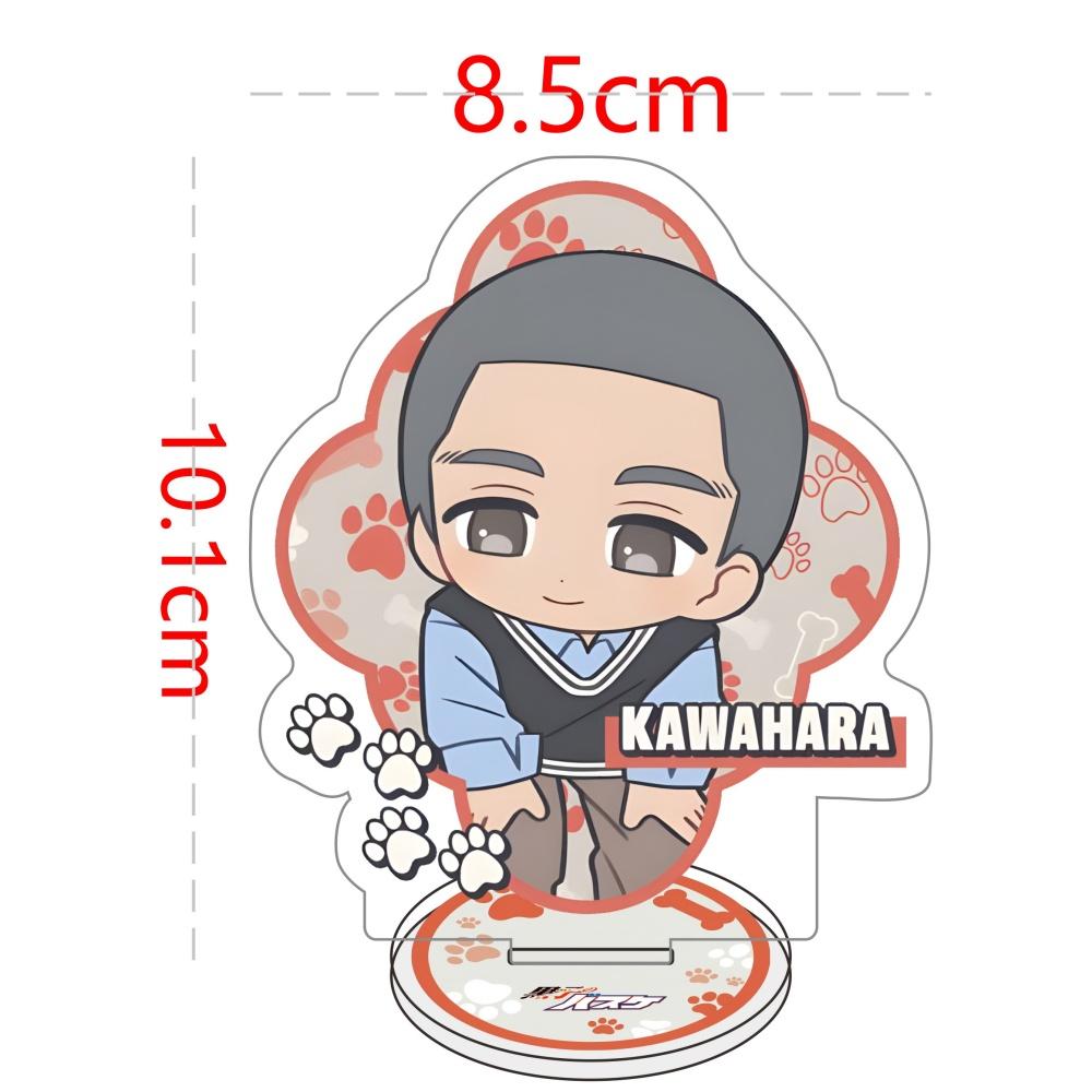 Anime Kuroko's Basketball Tetsuya, Taiga, Shintaro Midorima, Seijuro Atsushi, Kazunari Acrylic Stand Figure Model Plate Keychain