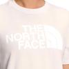 THE NORTH FACE T-Shirts Women's White Crew Neck Moderate Straight Fit (Unisex) T-Shirts NF0A81V9 5E3